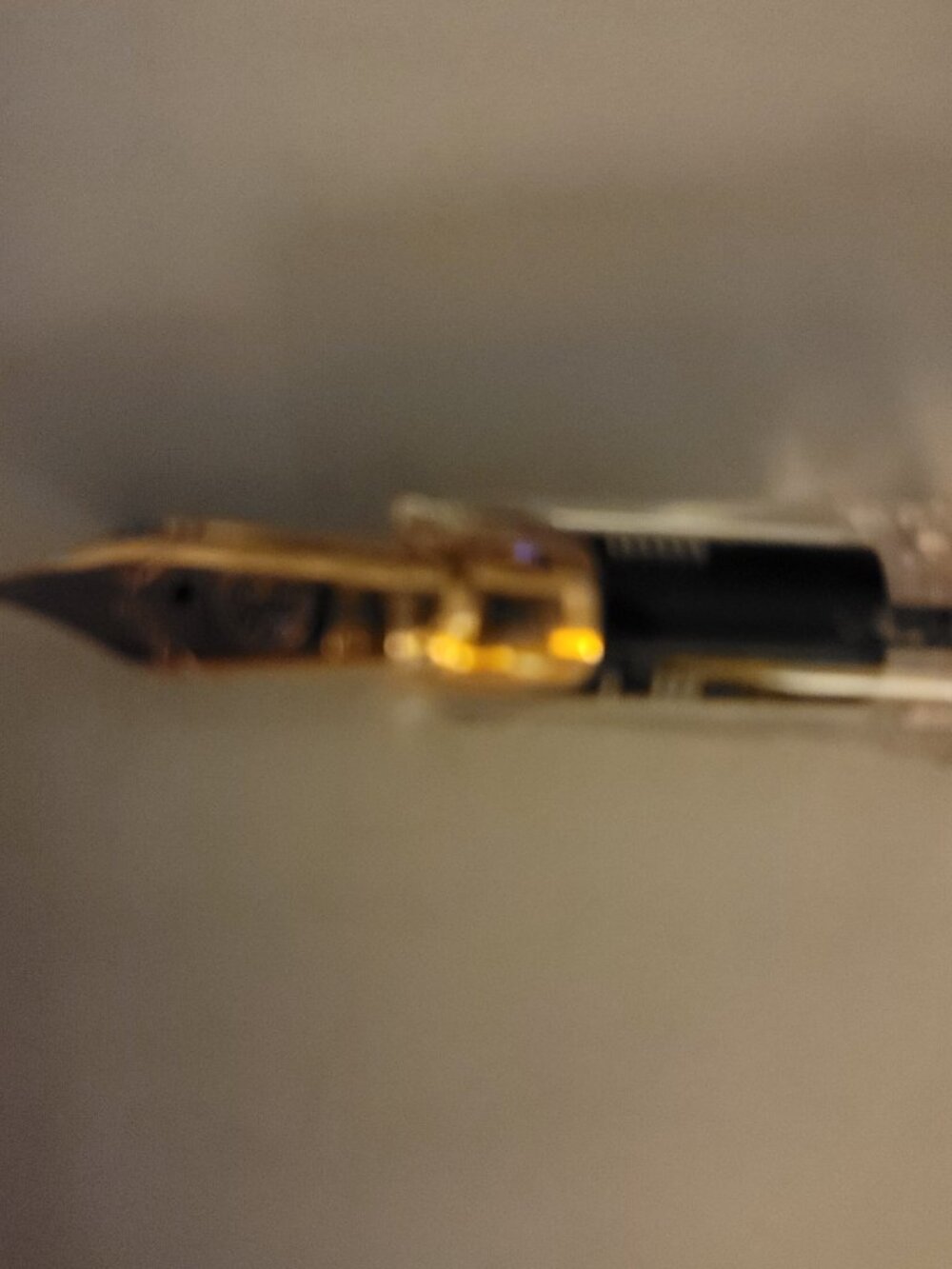 (Preloved)TWSBI ECO Crème w/ Rose Gold Fountain Pen - Broad - Limited Edition - Picture 8 of 10